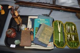 Collectibles Including Lighters, Books, Sewing Acc