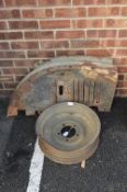 Willeys Jeep Wheel Rim plus One Other Item