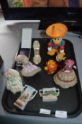 Small Collectibles Including Toy Donald Duck, magi