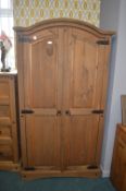 Pine Double Wardrobe