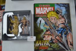 Marvel Figurine and Guide - Kazar and Zabu