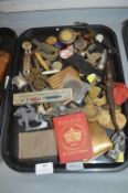 Small Collectibles Including Cigarette Cases, Play