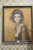 Louis Shabner Retro Print of Sophia Loren
