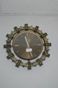 Retro Metamec Wall Clock