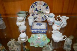 Decorative Pottery Including Shelly