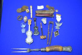 Small Collectibles; Cigarette Holder, Pipes, Minia