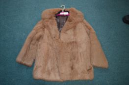Ladies Fur Coat by Edward Stewart Size: 16