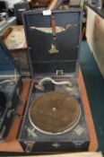 J Tonia Portable Gramophone