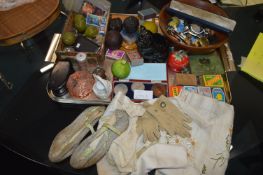 Collectibles Including Embroideries, Wristwatches, etc.