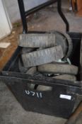 Tub of Assorted Trolley Wheels