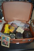 Case Containing Assorted Older Items