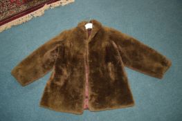 Ladies Faux Fur Coat