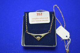 9k Gold Necklace ~2g