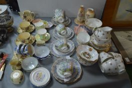 Vintage Pottery Part Tea Sets Including Royal Albe