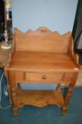 Pine Wash Stand