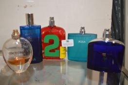 *5x Part Used Bottles of Assorted Perfumes
