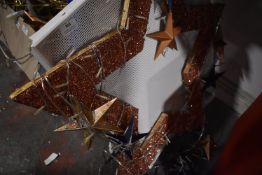 80cm Christmas Display Star Attached to a Roof Ven