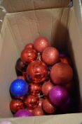 *Box of Christmas Baubles