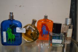 *5x Part Used Bottles of Assorted Perfumes