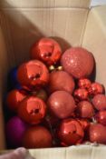 *Box of Christmas Baubles