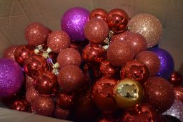 *Box of Christmas Baubles
