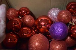 *Box of Christmas Baubles