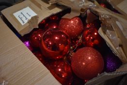 *Box of Christmas Baubles