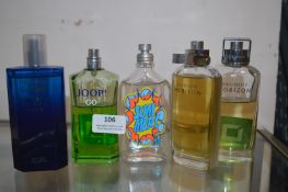 *5x Part Used Bottles of Assorted Perfumes