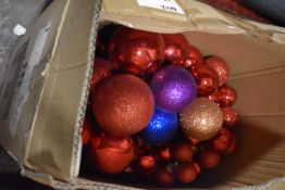 *Box of Christmas Baubles