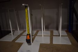 *Nine White Jewellery Display Stands with Magnetic
