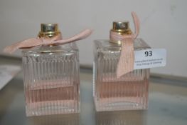 *2x Part Bottles of Chloe Eau De Parfum