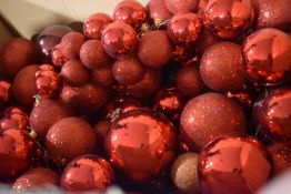 *Box of Christmas Baubles