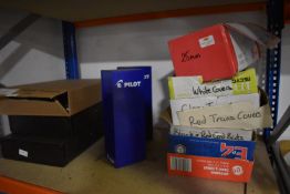 *Shelf of Suspension Files, Closable A4 Boxes, Whi