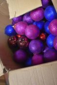 *Box of Christmas Baubles
