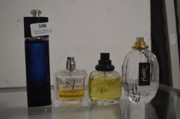 *5x Part Used Bottles of Assorted Perfumes