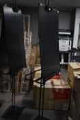 *Two Double Sided Display Easels