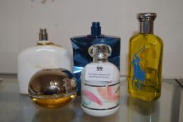 *5x Part Used Bottles of Assorted Perfumes