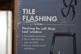 *Tile Flashing for Shop Roof Window