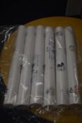*Six Rolls of Disney Micky Mouse Wallpaper