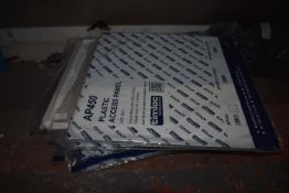 *Quantity of Plastic Access Panels