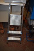 *Two Tread Aluminium Platform Steps