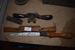 Quantity of Vintage Tools Including Spoke Planers,