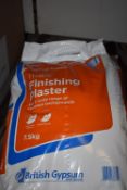 *6x 7.5kg of Finish Plaster