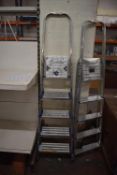 *Four Tread Aluminium Platform Steps