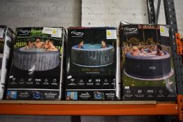 *Two Four Person and One Six Person CleverSpa Hot