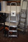 *Four Tread Aluminium Platform Steps