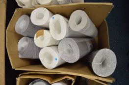 *Nine Assorted Part and Full Rolls of Wallpaper