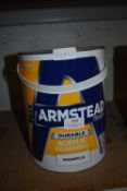 *5L of Armstead Durable Acrylic Eggshell Magnolia