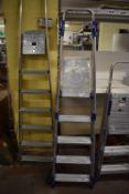 *Four Tread Aluminium Platform Steps