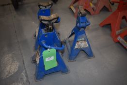 *Three Laser Adjustable Axel Stands